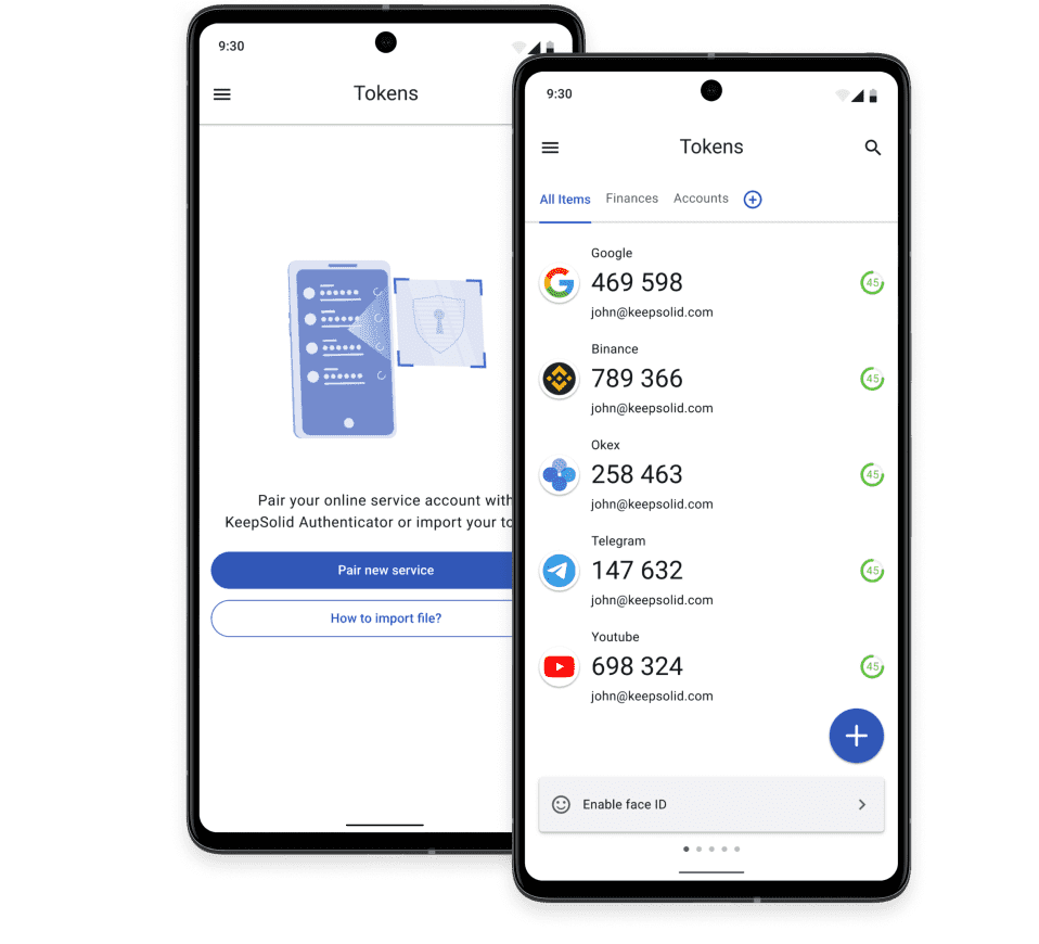 KeepSolid Authenticator - Reliable Android Authenticator